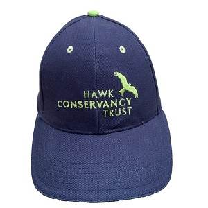 Hawk Conservancy Trust Logo Premium Blue Cap